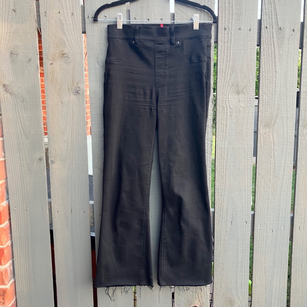 SPANX black boot cut jeans size small